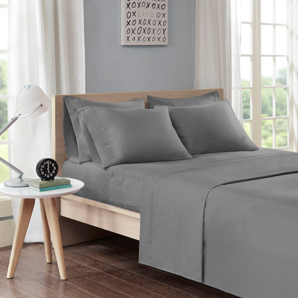 Microfiber Sheet Set with Side Storage Pockets