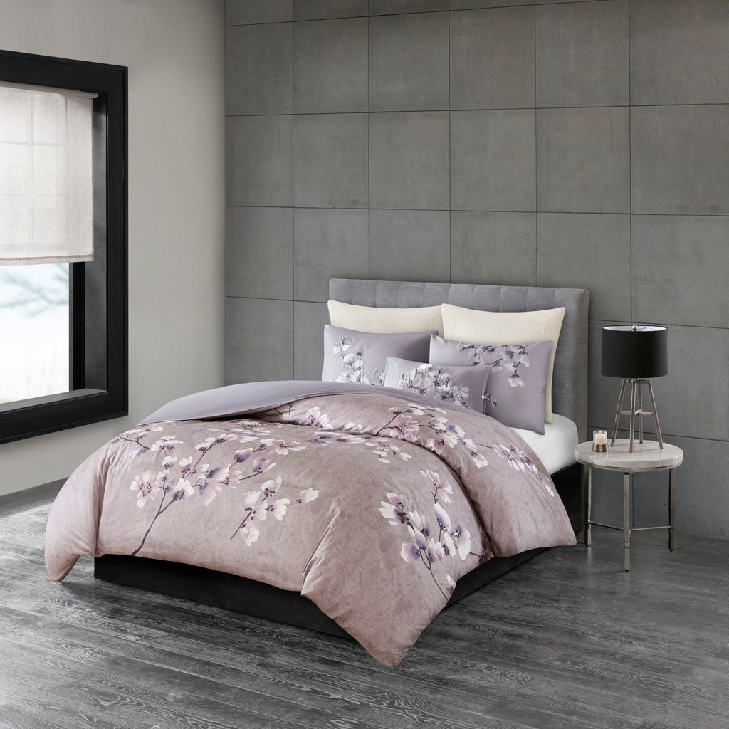 Sakura Blossom Boucle Oblong Decor Pillow