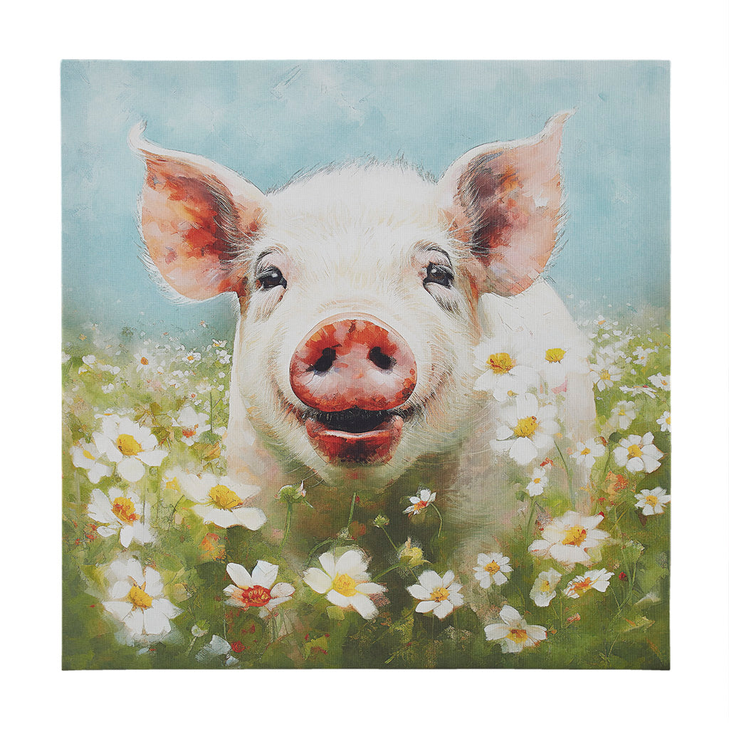 Sunshine Animals Heavily Embellished 3-piece Canvas Wall Art Set