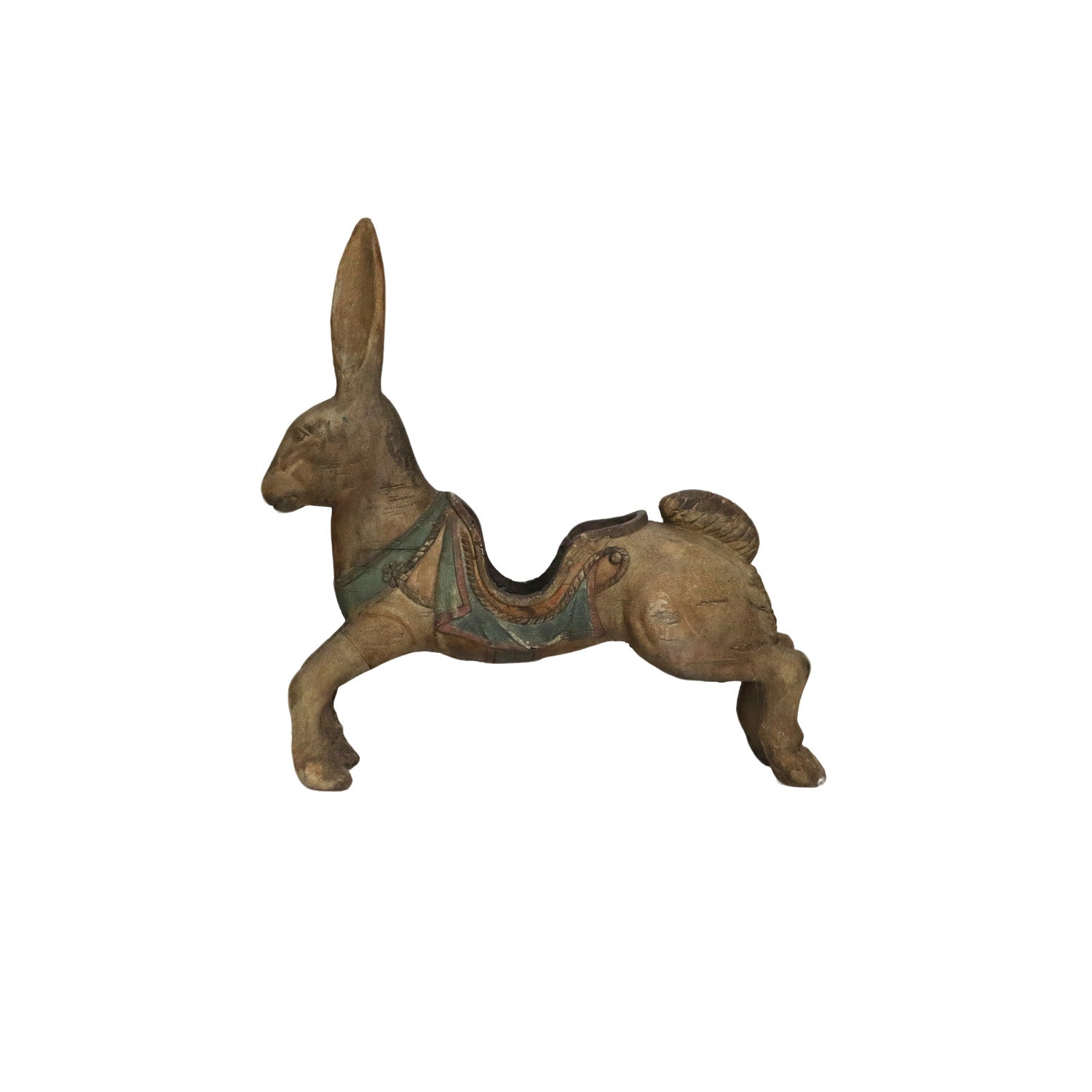 Reproduction Carousel Rabbit Shaped Container
