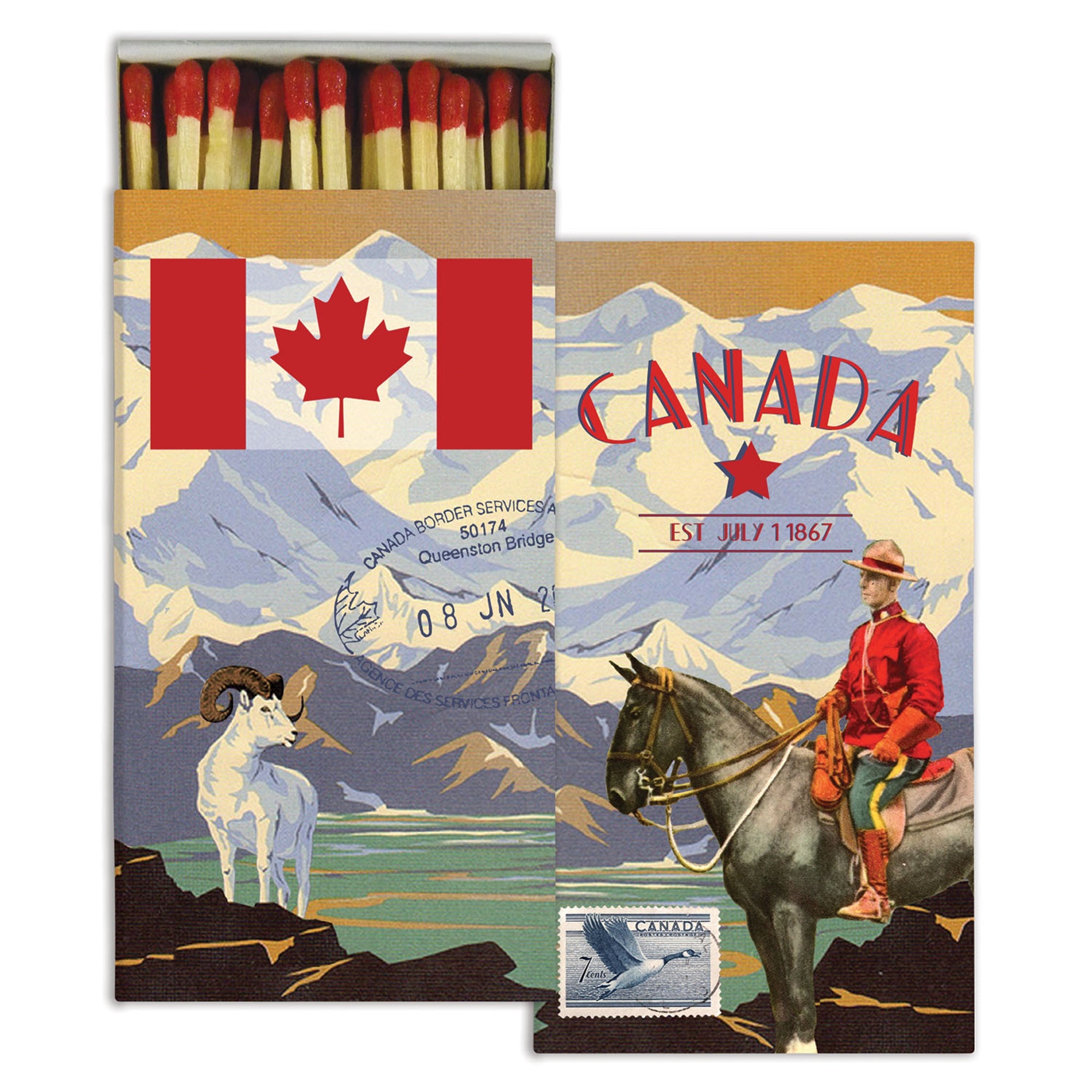 Matches - Canada - Red