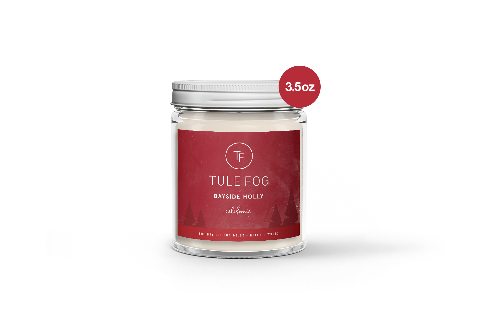 Bayside Holly Soy Candle 3.5oz (5610108584093)