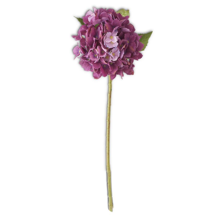 20" Real Touch Hydrangea - Purple Hues