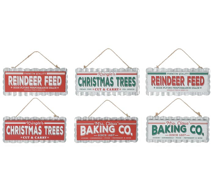 Vintage Styled Holiday Ornaments (S/3)