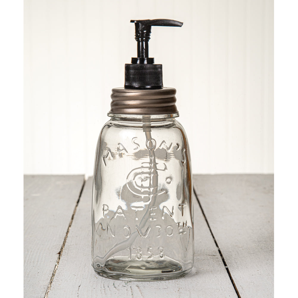 Pint Mason Jar Soap/Lotion Dispenser