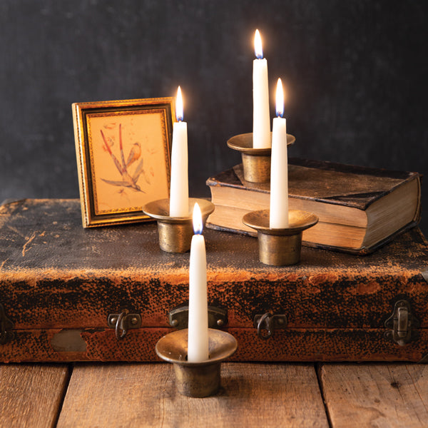 Short Round Taper Candle Holder (S/4)