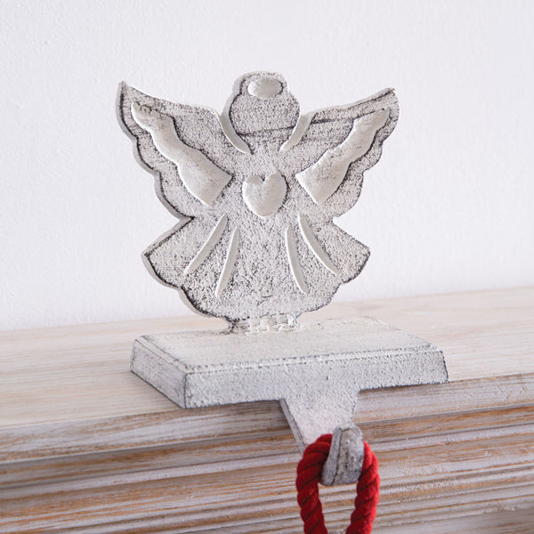 Cast Iron Angel Stocking Holder