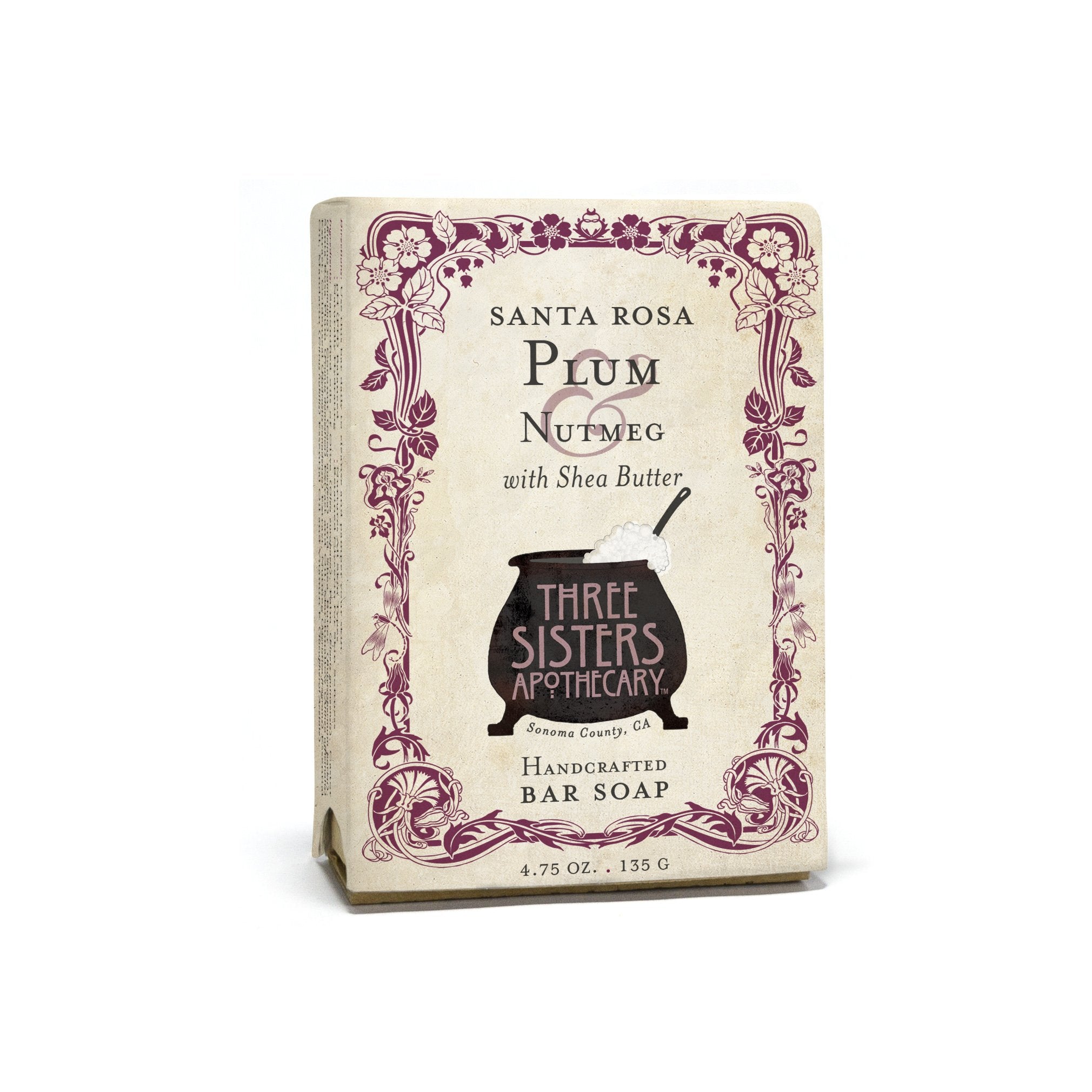 Santa Rosa Plum and Nutmeg Bar Soap
