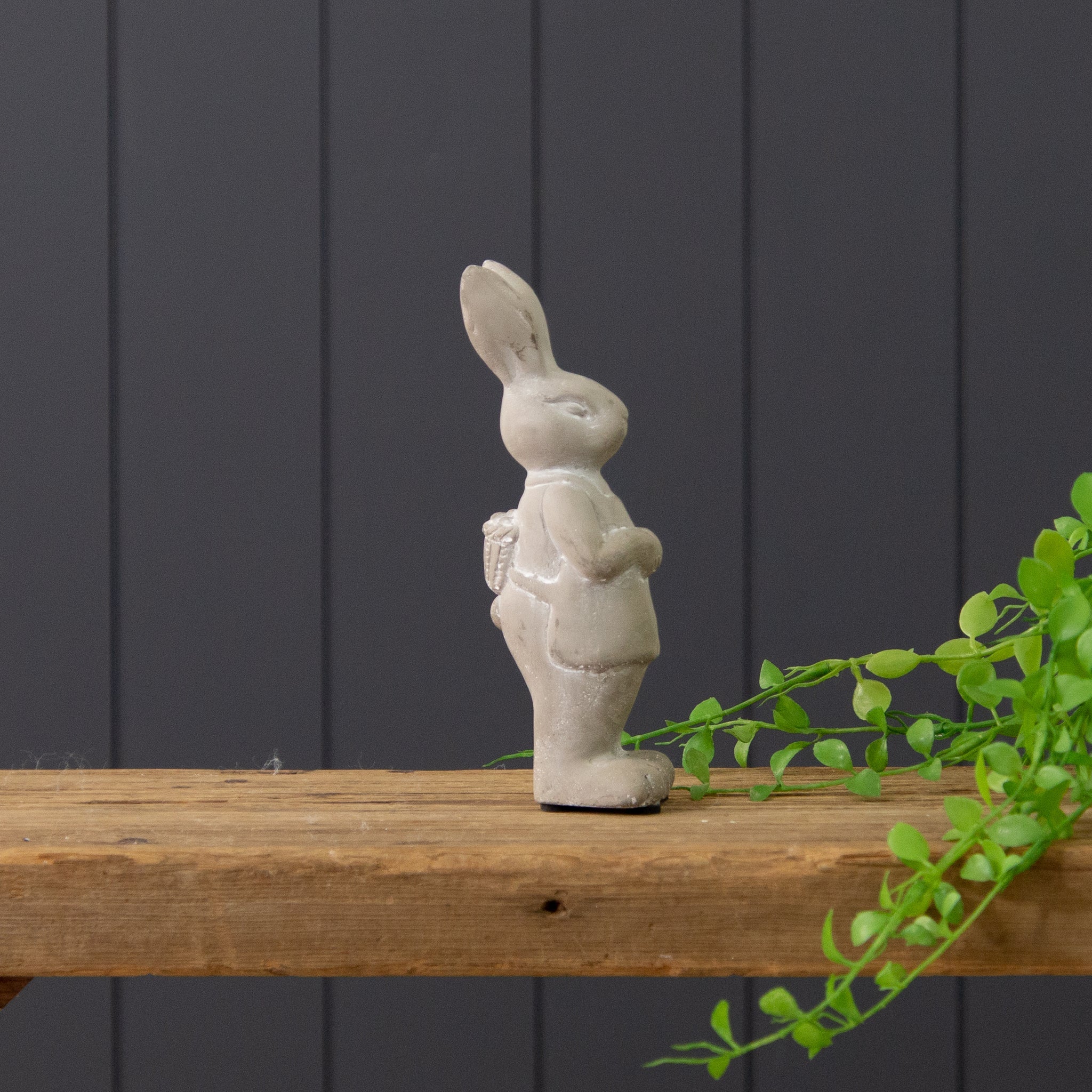 Cement Standing Rabbit, Sm