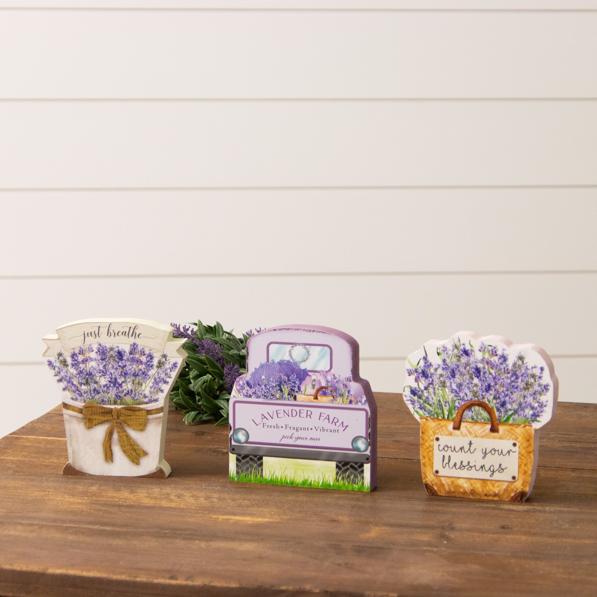 Block Signs - Lavender Farm