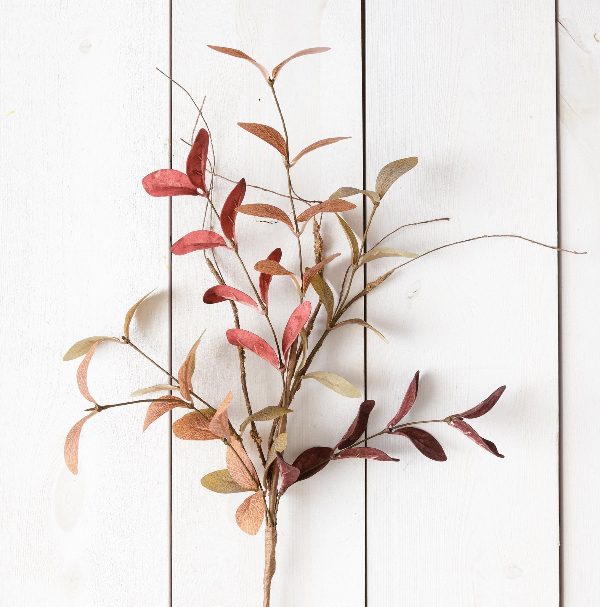 Shades of Burgundy Fall Foliage Pick (S/4)