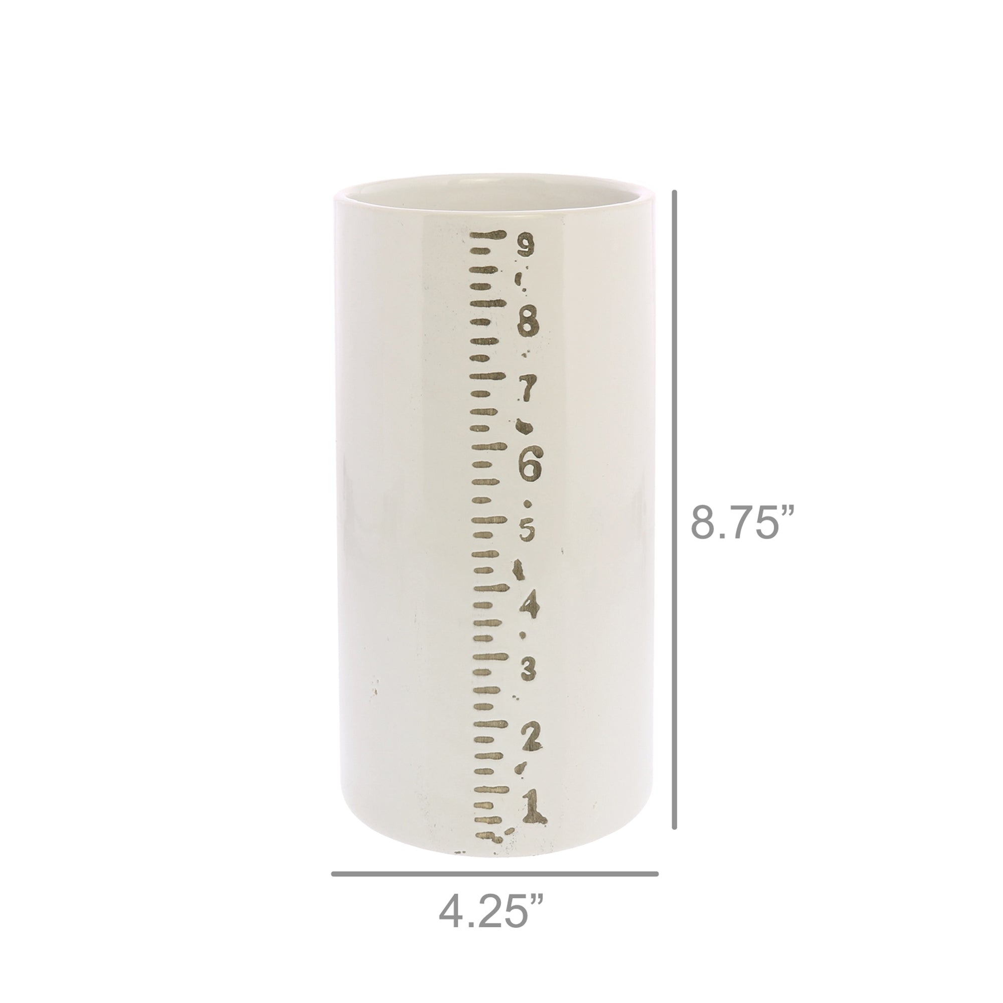 Large Ceramic Ruler Pitcher