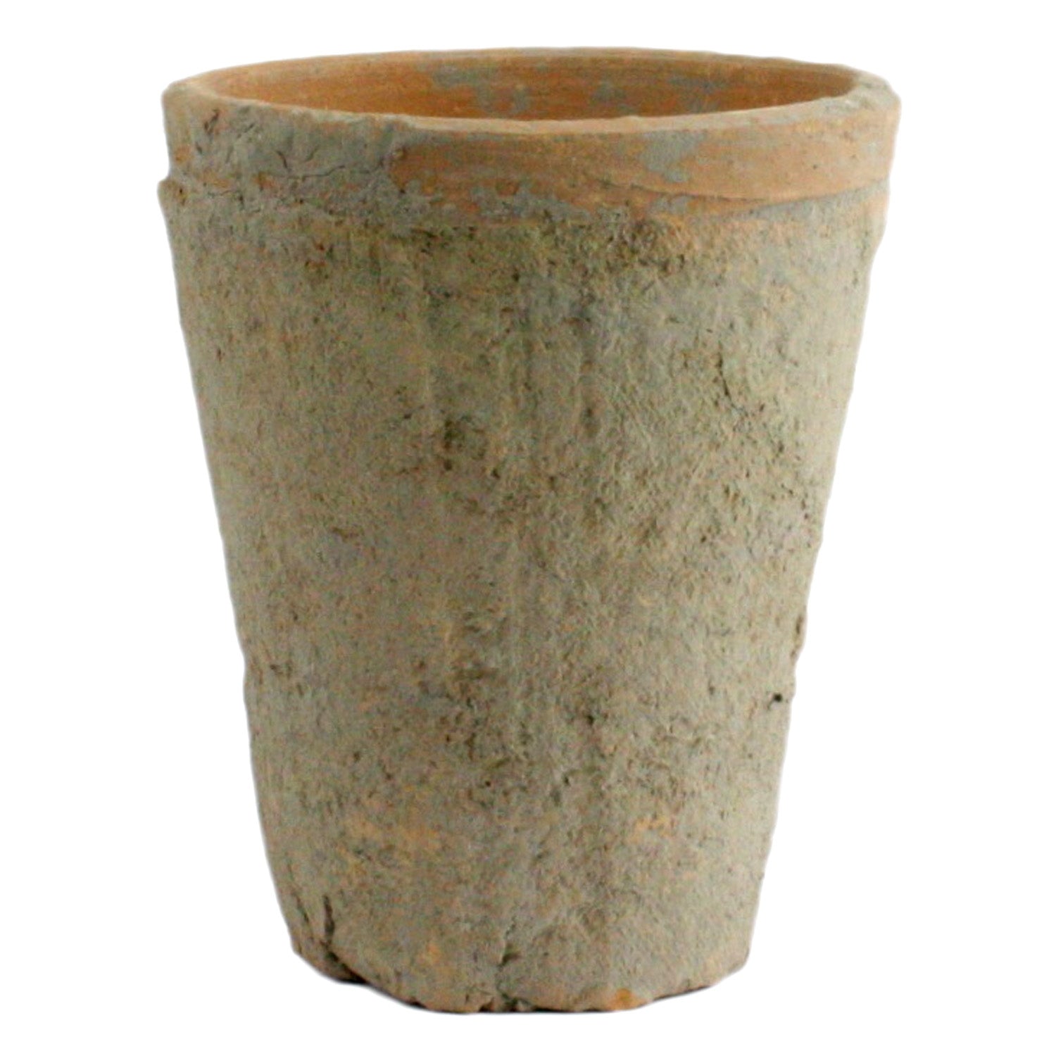 Rustic Terra Cotta Rose Pot - Sm - Antique Red (5610057957533)