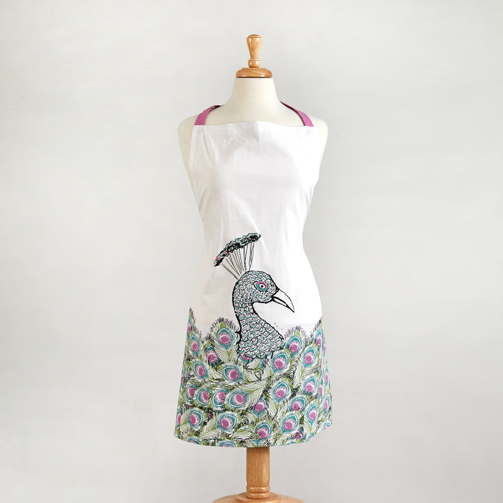 Peacock Apron