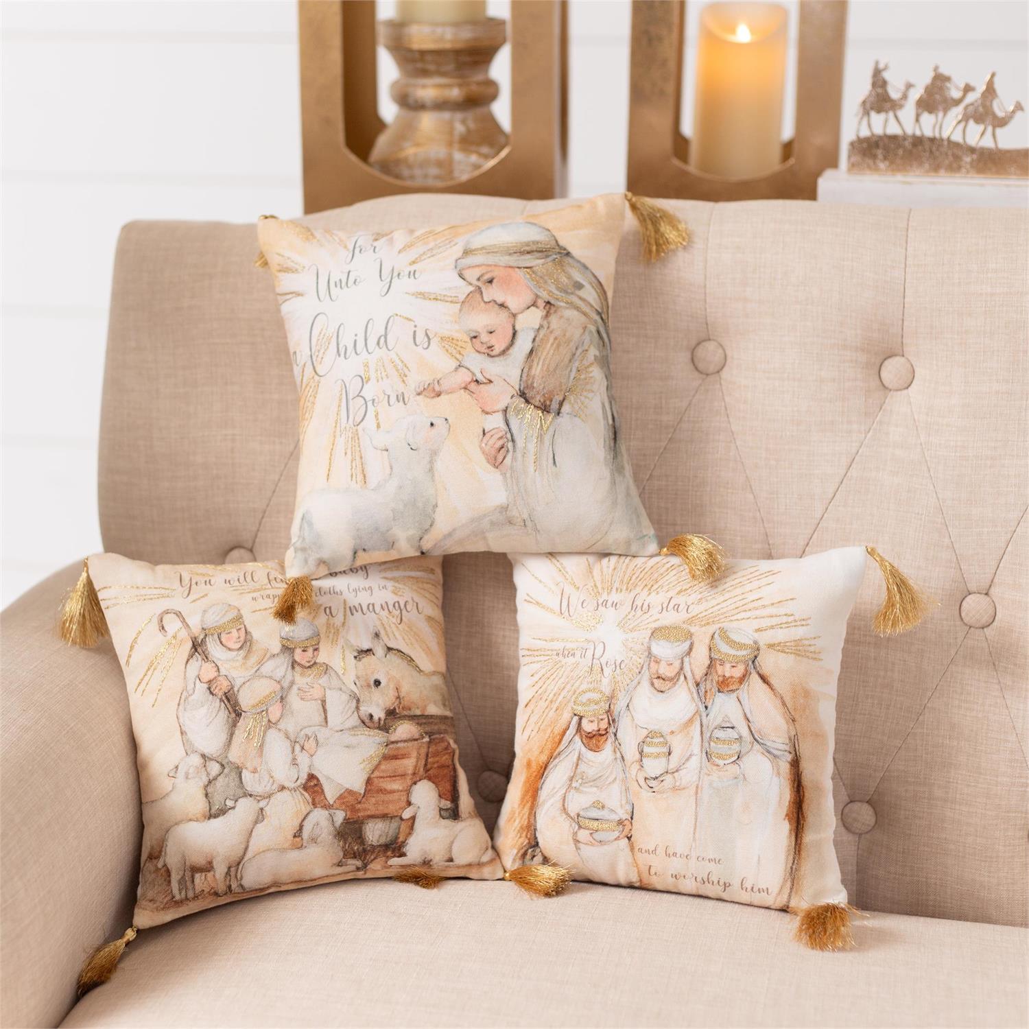 Mini Pillows - Oh Holy Night