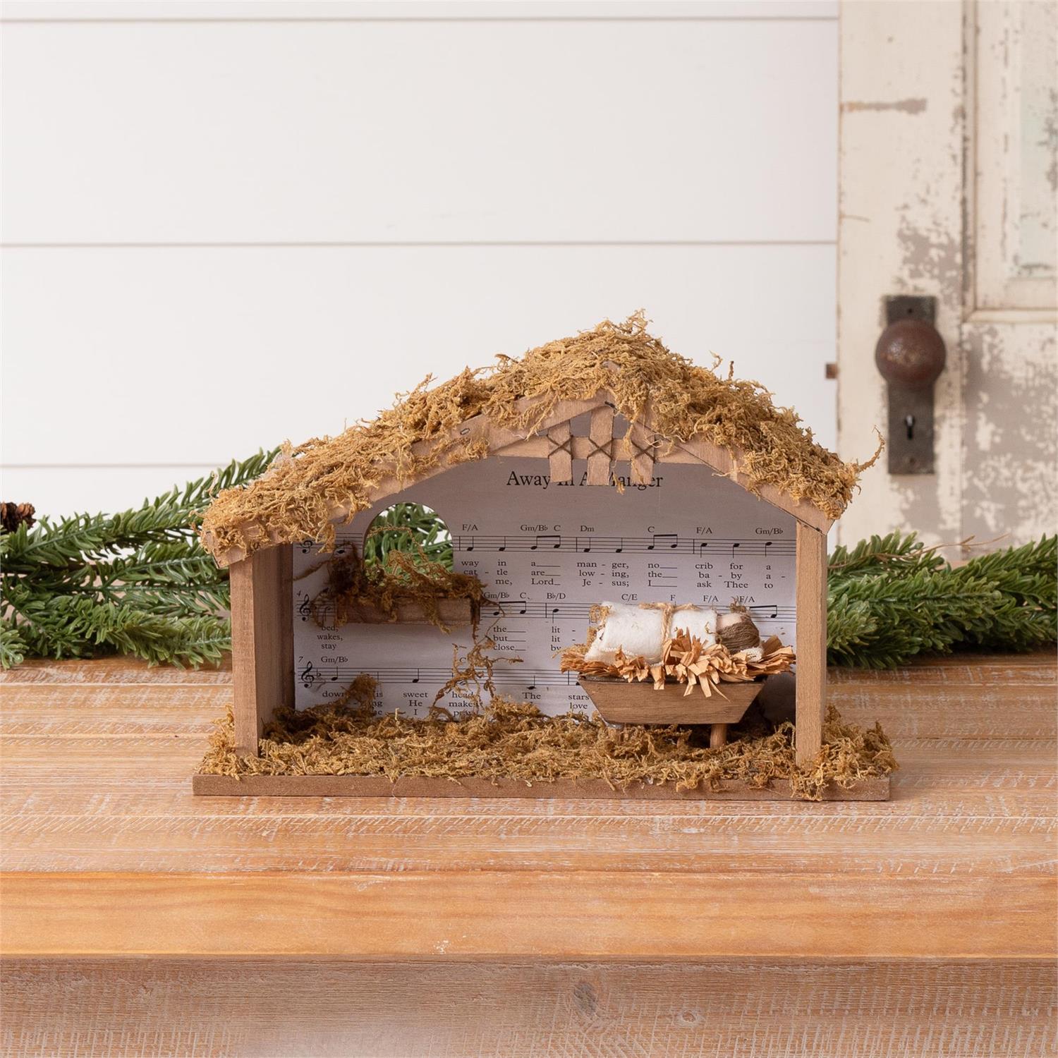 Away In A Manger Music Sheet Nativity