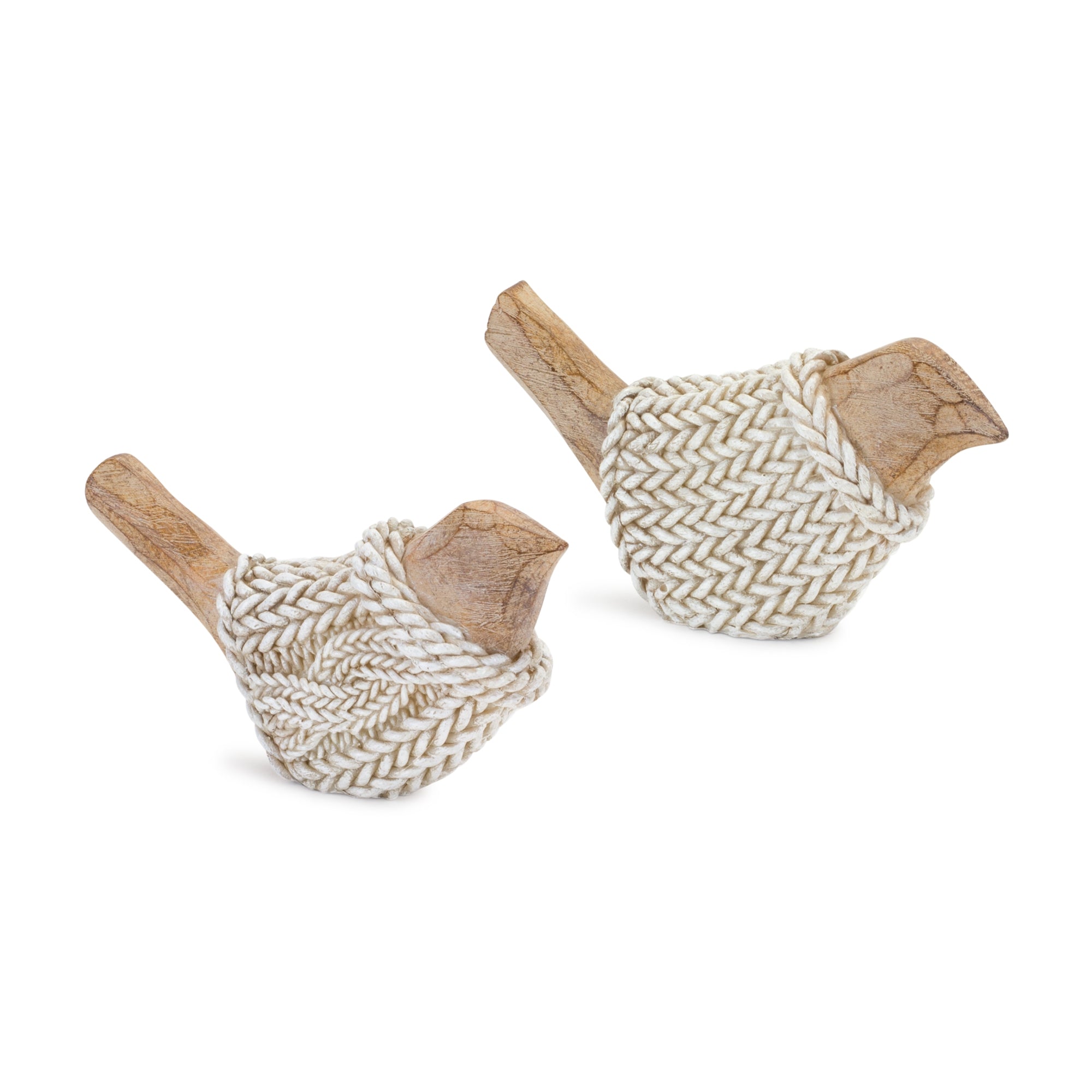 Sweater Weather Birds - Beige (S/2)