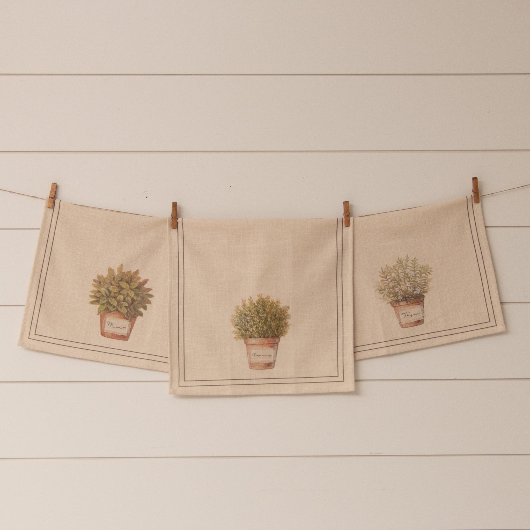 Tea Towels - Herbs
