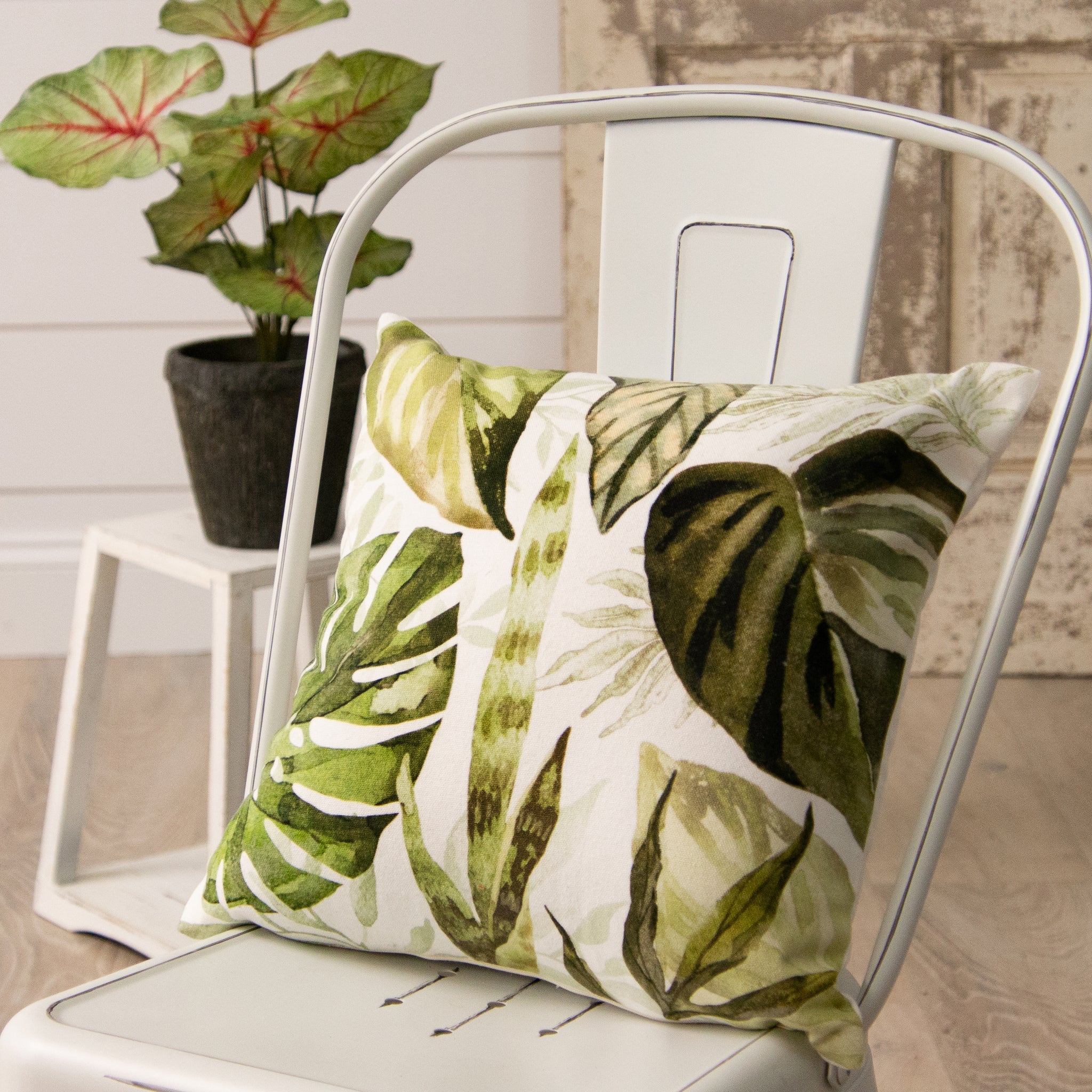 Pillow - Tropical Leaf