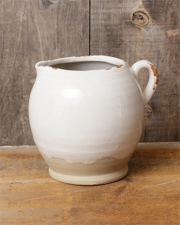 Earthenware Wide Mouth Jug (5666997895325)