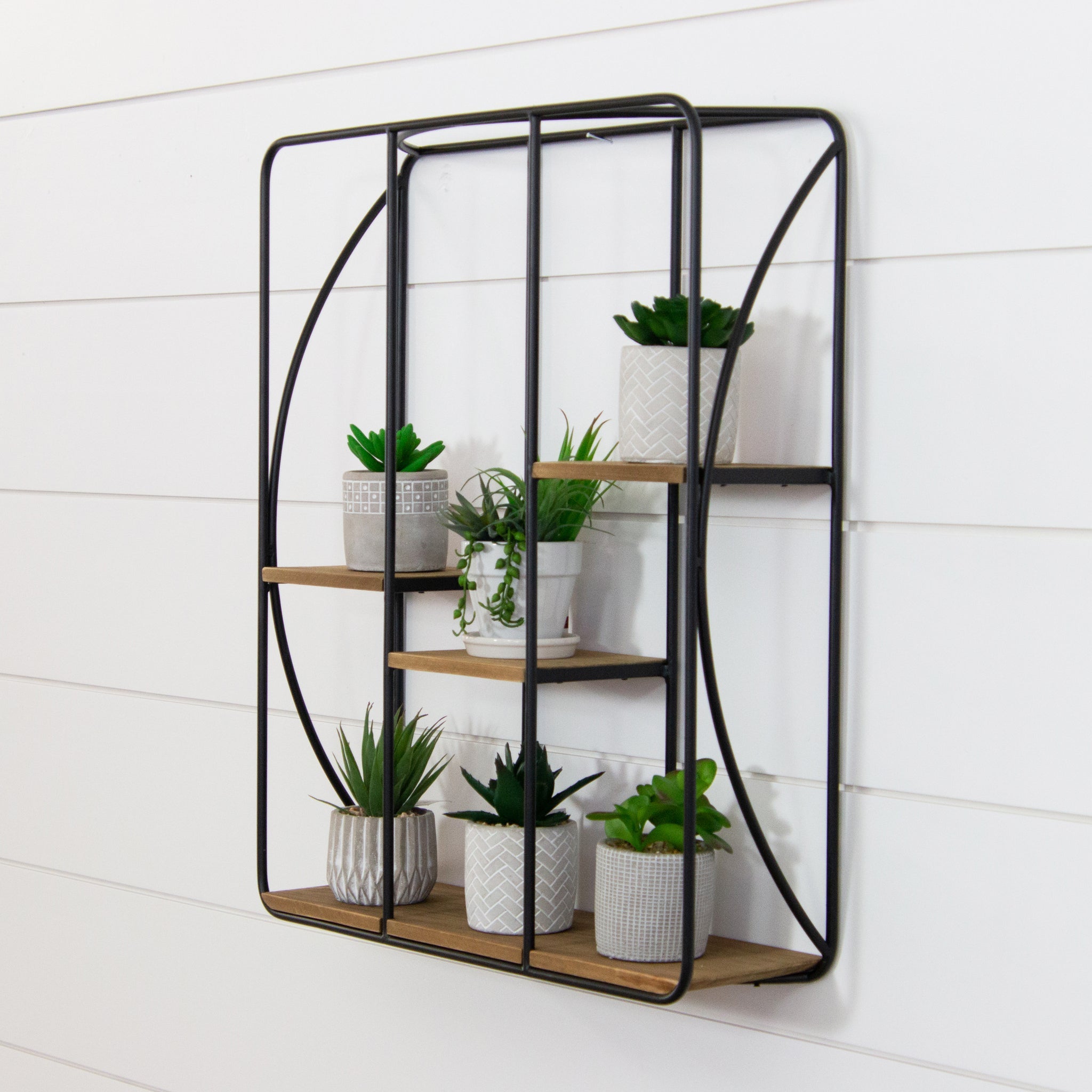 Metal Square Wall Shelf