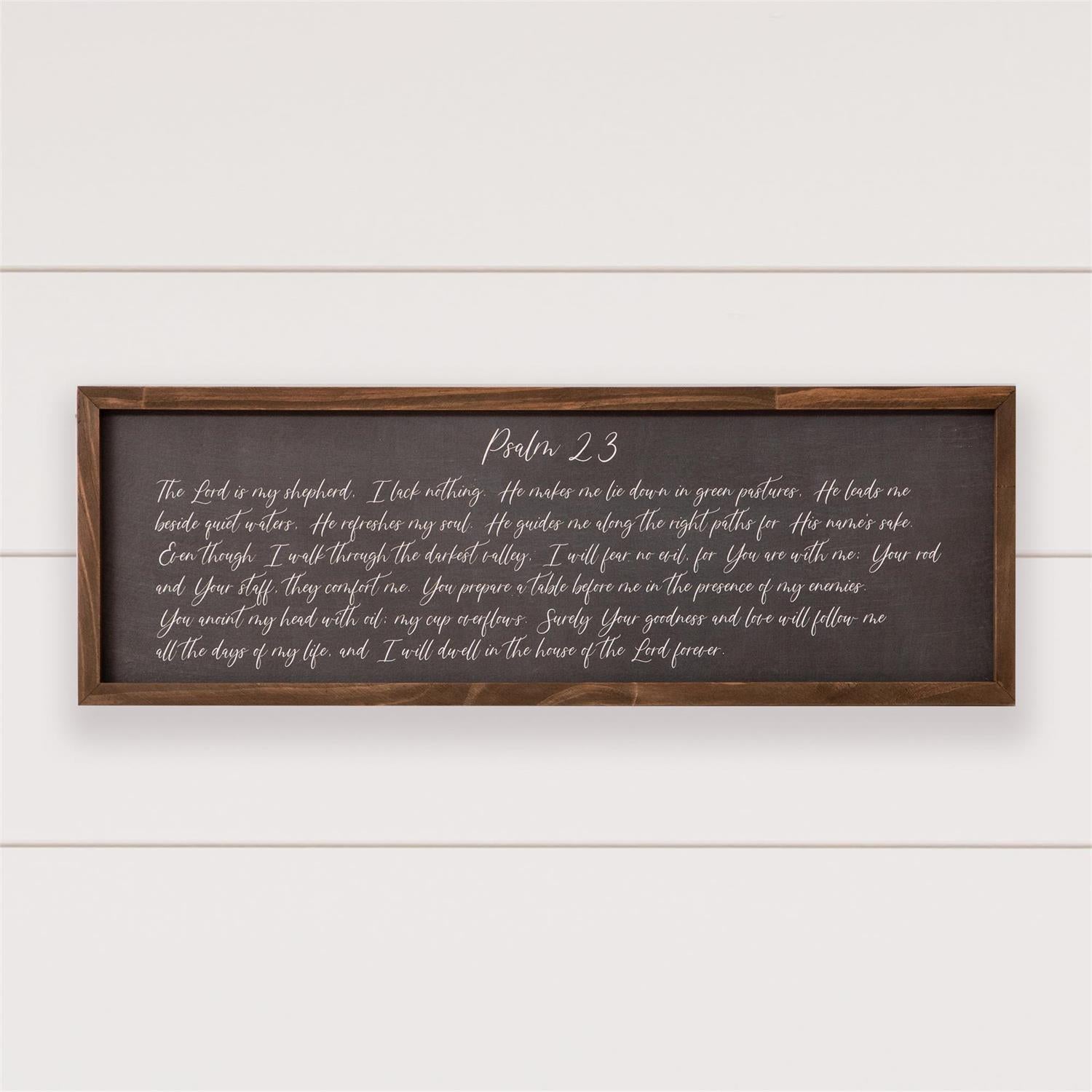 Sign - Psalm 23