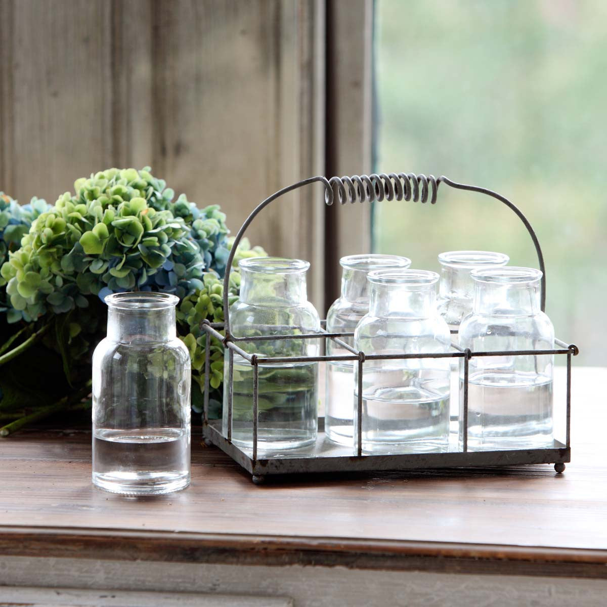 Milk Flower Bottle Holder