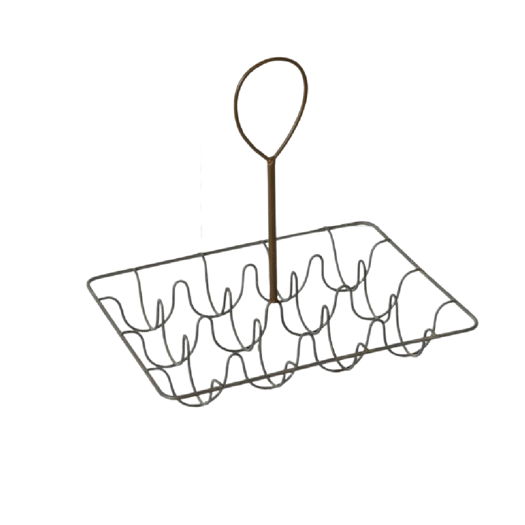 White Cottage Egg Holder