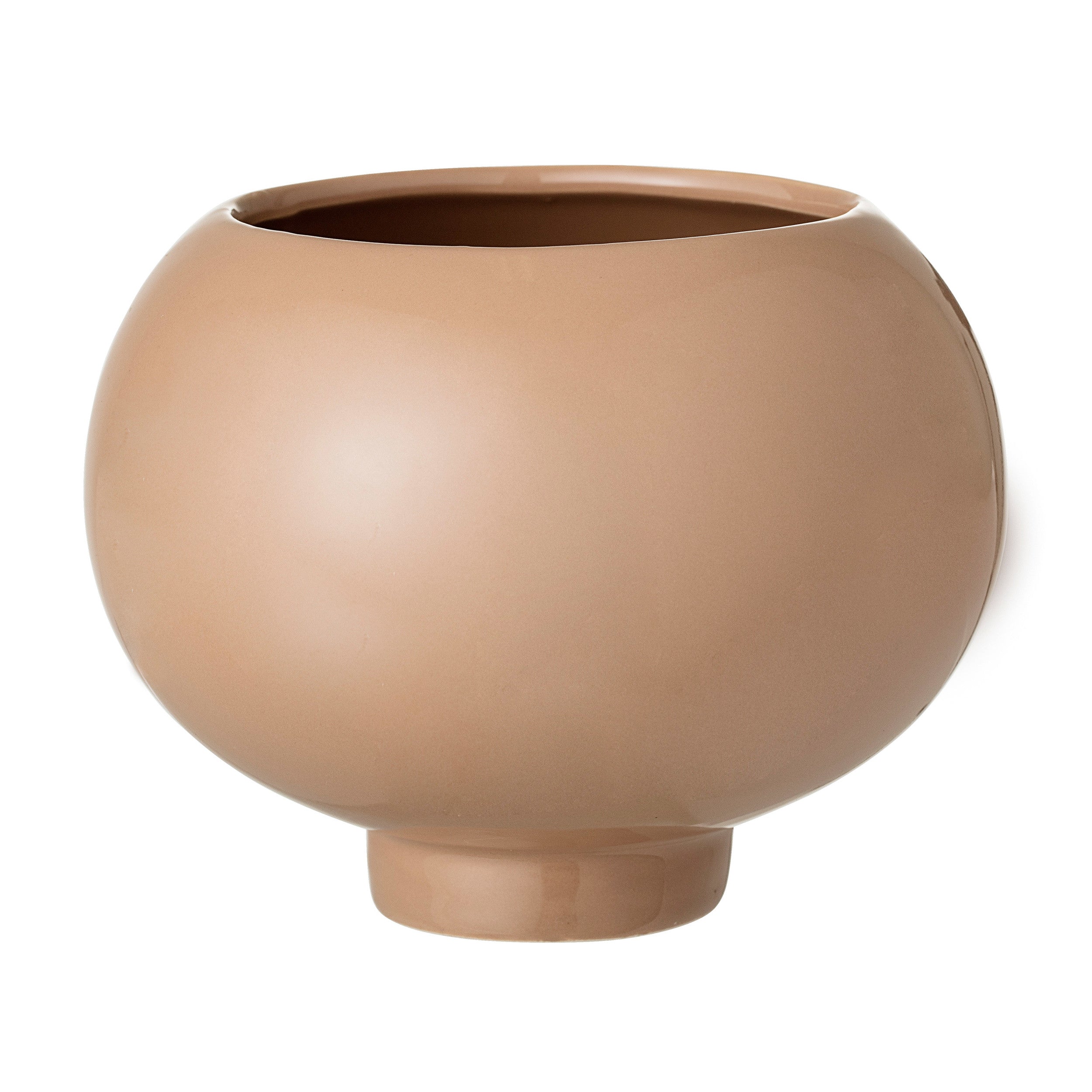 Neutral Stoneware Planter