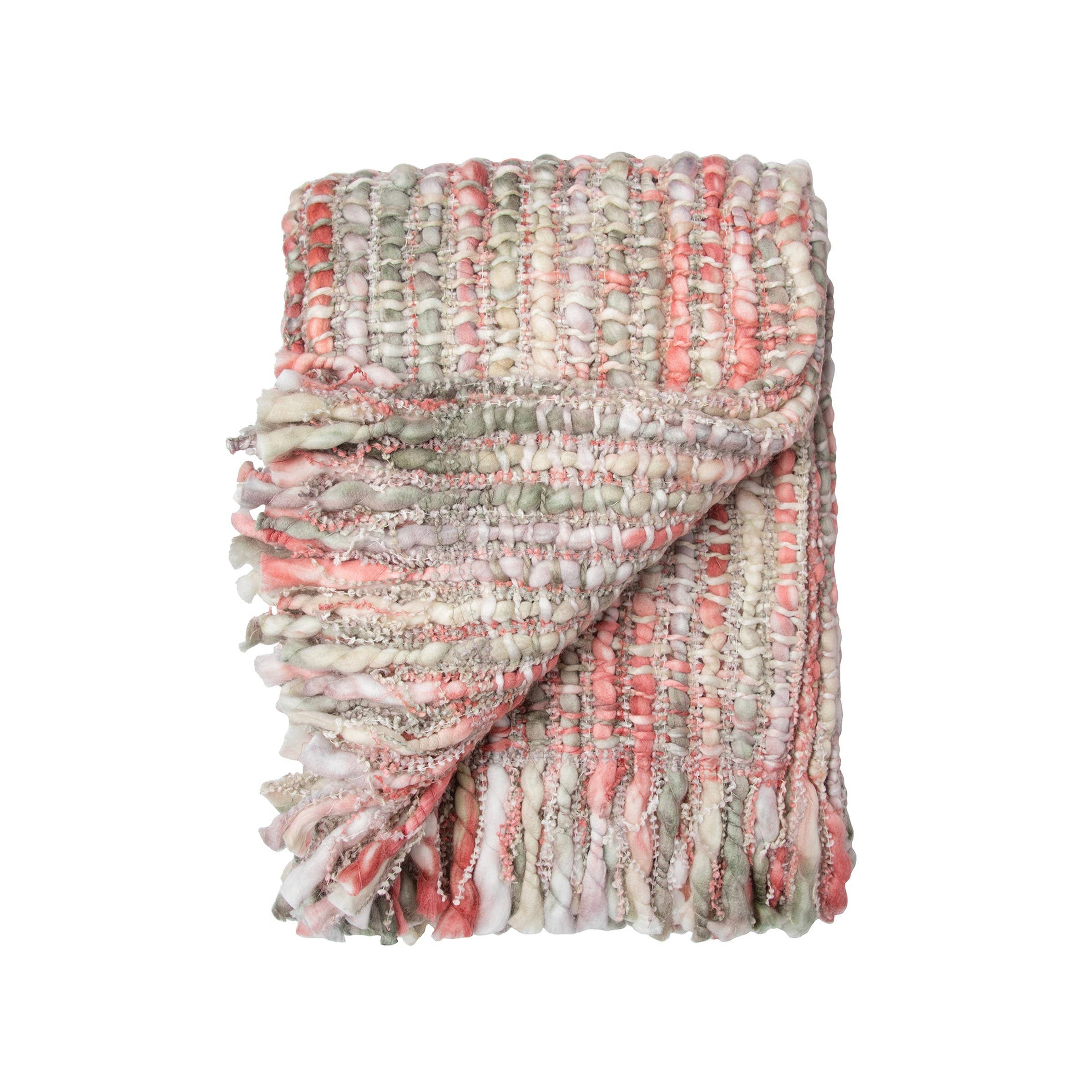 Zora Woven Throw w/ Fringe (5639802159261)