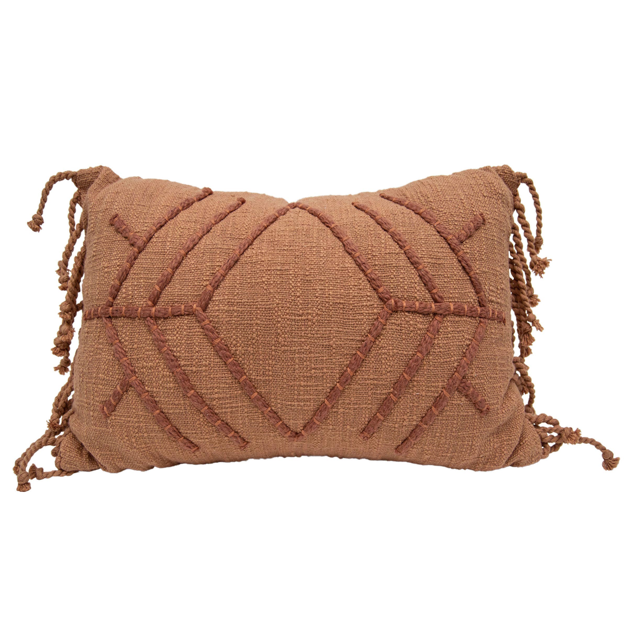 22" Coral Frida Pillow