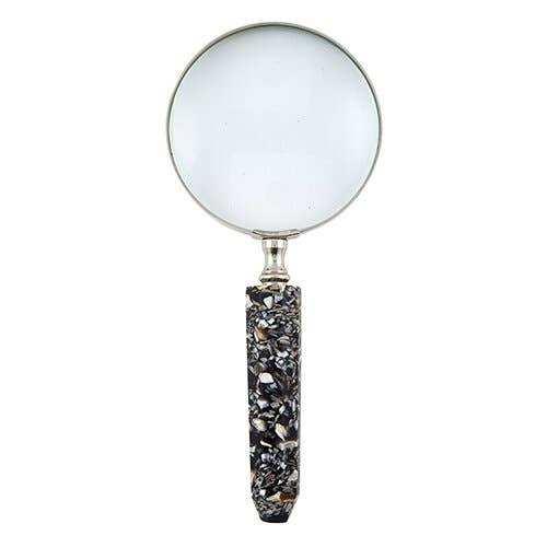 Black Handle Magnifying Glass