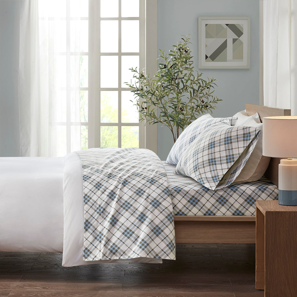 Cozy Flannel Printed Sheet Set