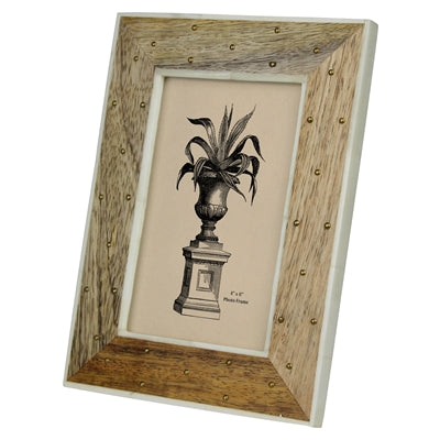 Mango Wood & Bone Frame - 4x6