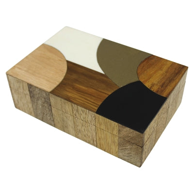 Mango Wood & Resin Box