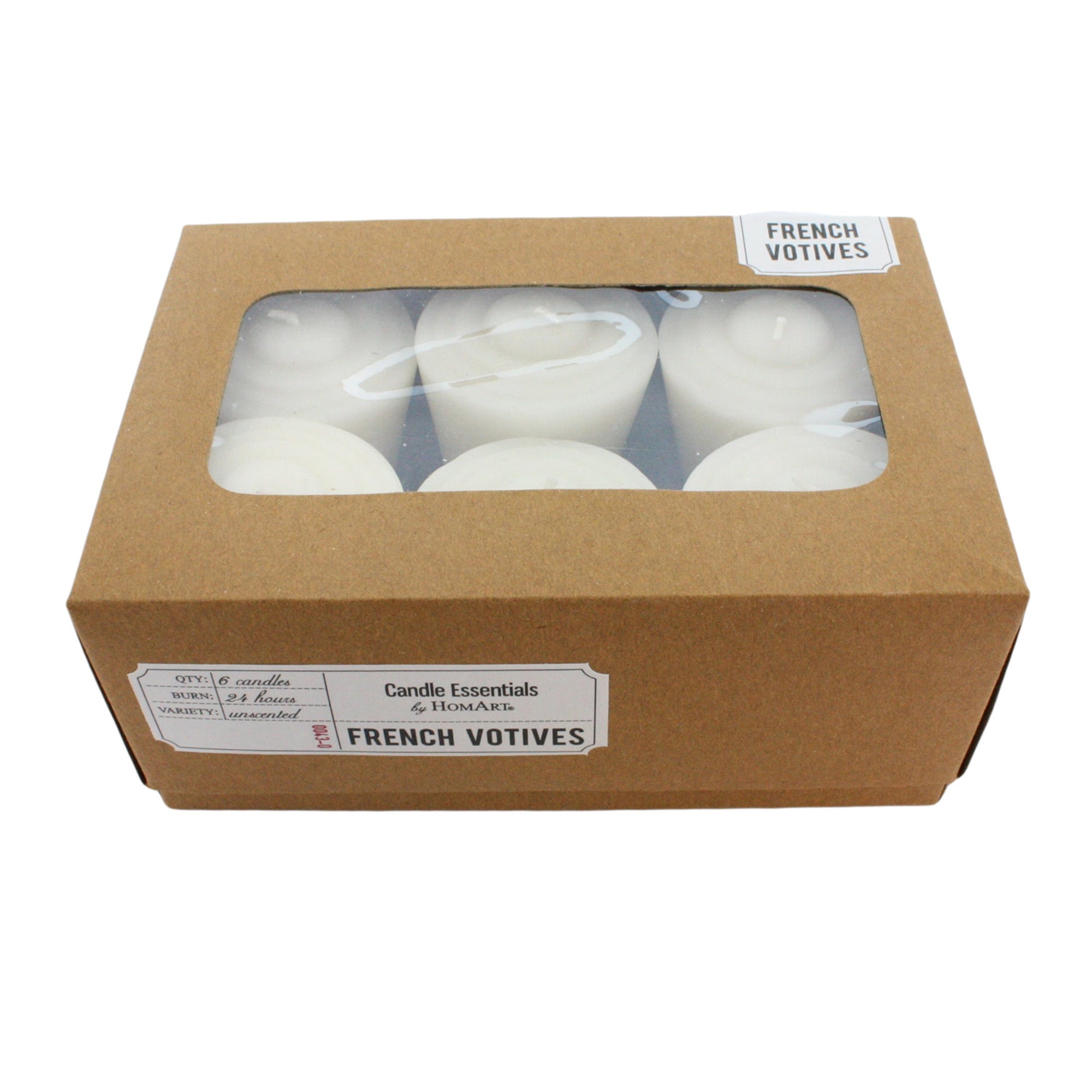 French Votive - Box 6 - Ivory