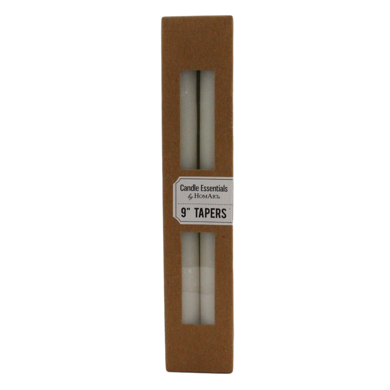 Taper 9 in - Box of 4 - Ivory