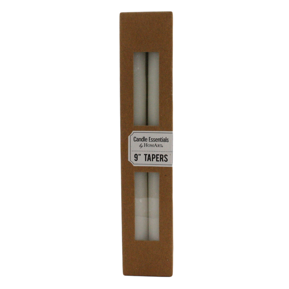 Taper 9 in - Box of 4 - Ivory
