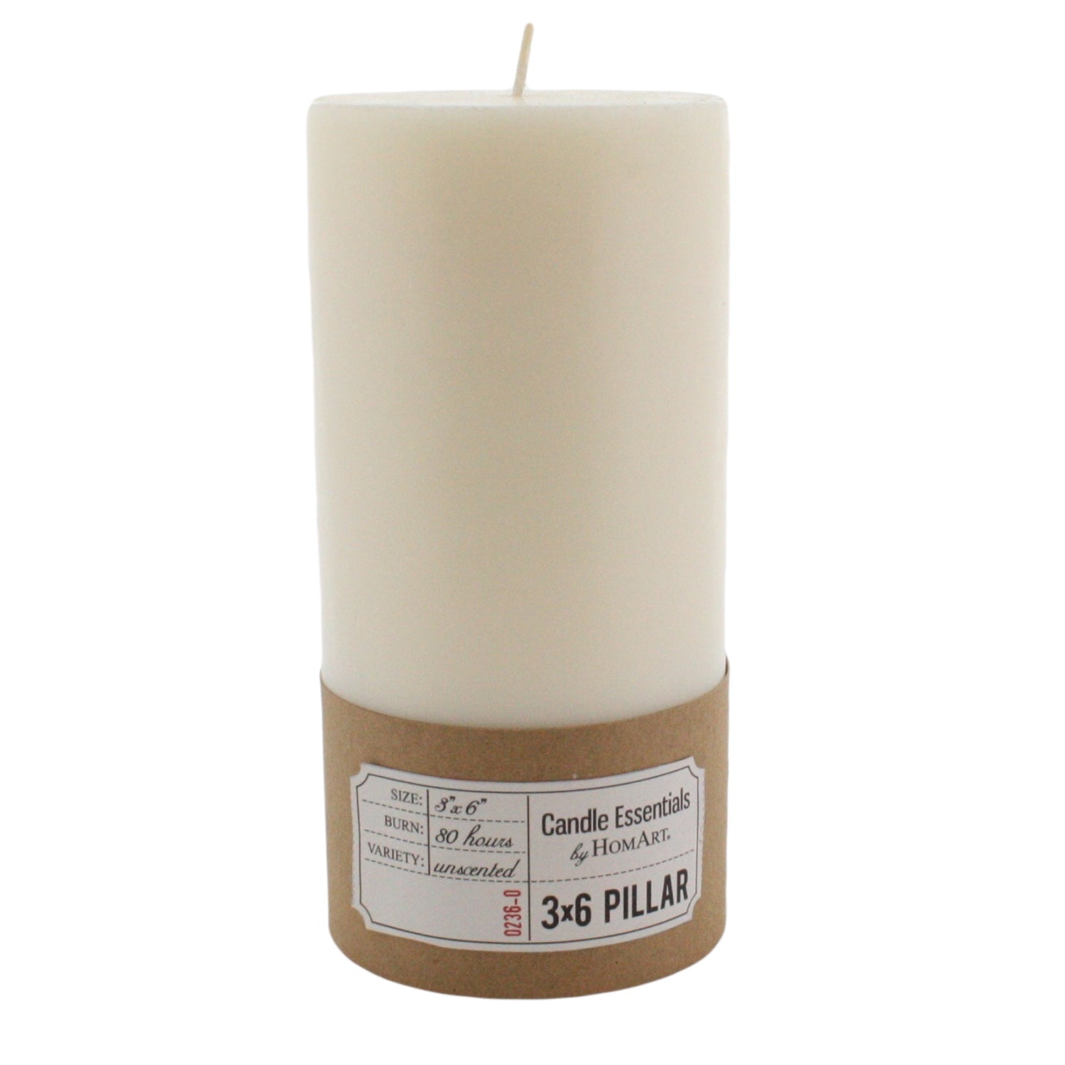 Pillar 3 x 6 - Ivory