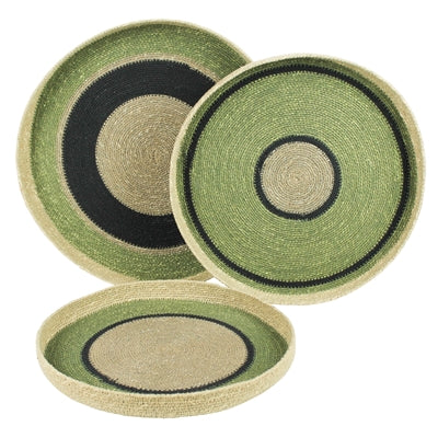 Medina Trays, Seagrass, Set of 3