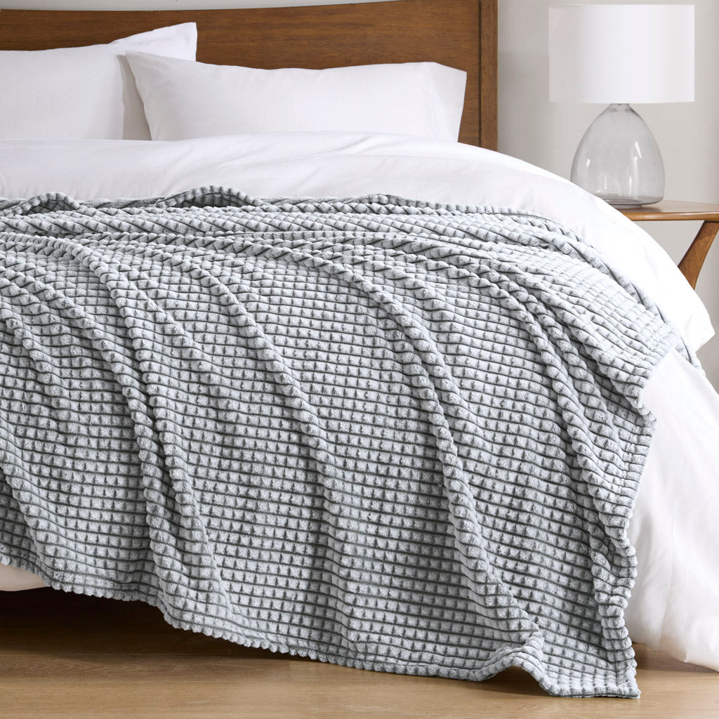 Carved Plush Blanket
