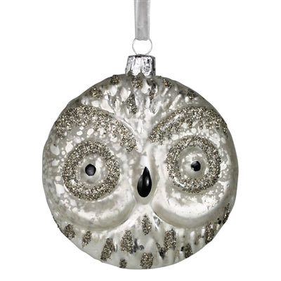 Owl Face Ornament