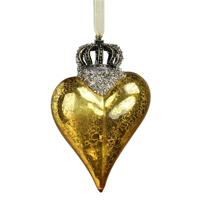 Crowned Heart Ornament