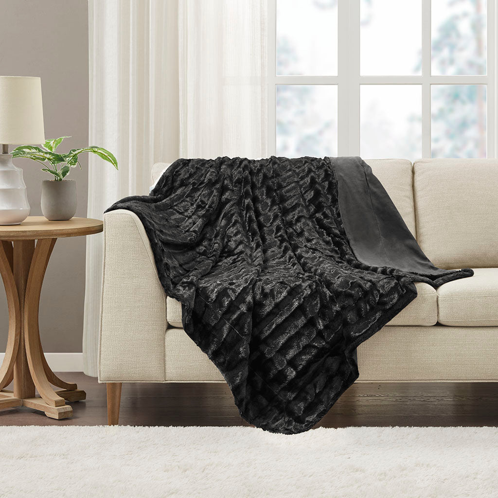 Duke Long Fur Throw