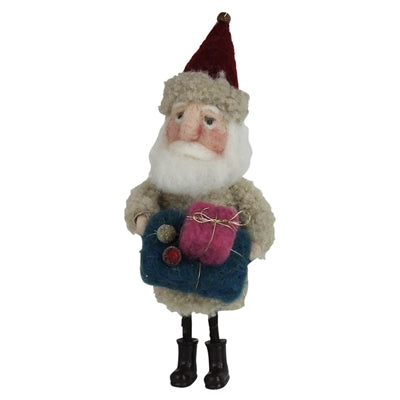 Festive Santa with Gifts, Felt