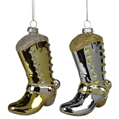 Boot Ornament & Gold