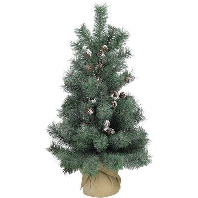 Faux Tree with Pinecones - 30”