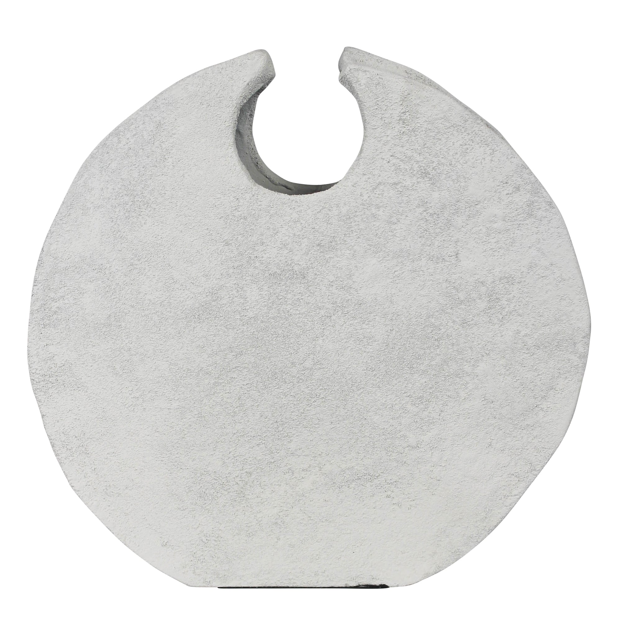 Corsica Round Vase, White