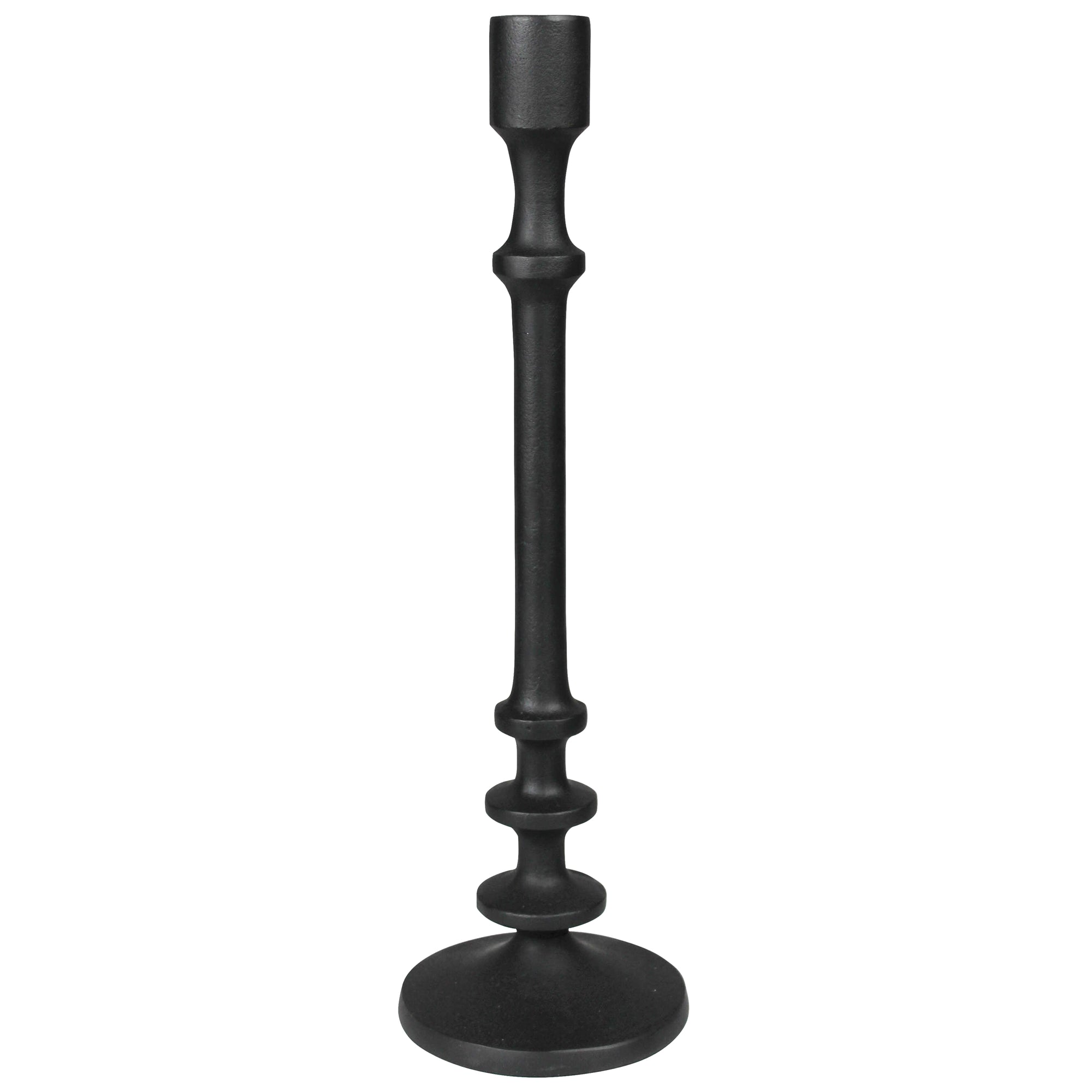 Candlestick, Black - Lrg