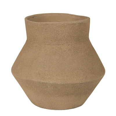Corsica Angled Pot, Beige - Sm